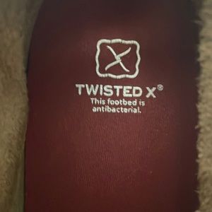 Twisted x moccasins size 2-1/2 M